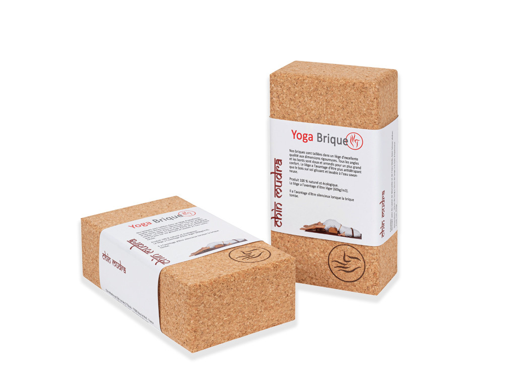 Brique De Yoga En Liège écologique Gaiam Evolve - 9" X 5.5" X 3" - Neuf - Accroît La Flexibilité