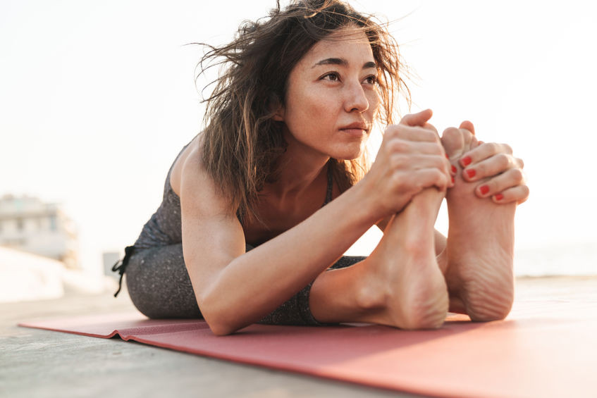 Paschimottanasana, pas à pas
