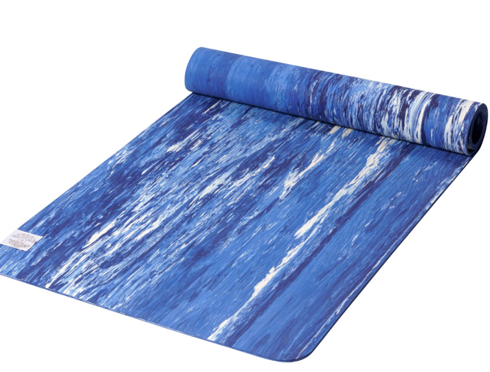 Le Natural Mat Bicolore Nautral Mat Bicolore: tapis de yoga Chin Mudra