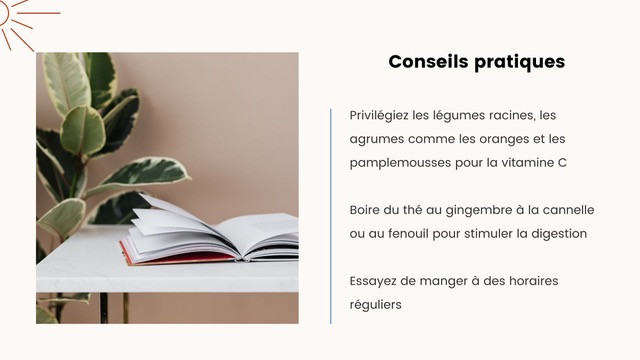 Les conseils  pour une alimentation hivernale ayurvedique