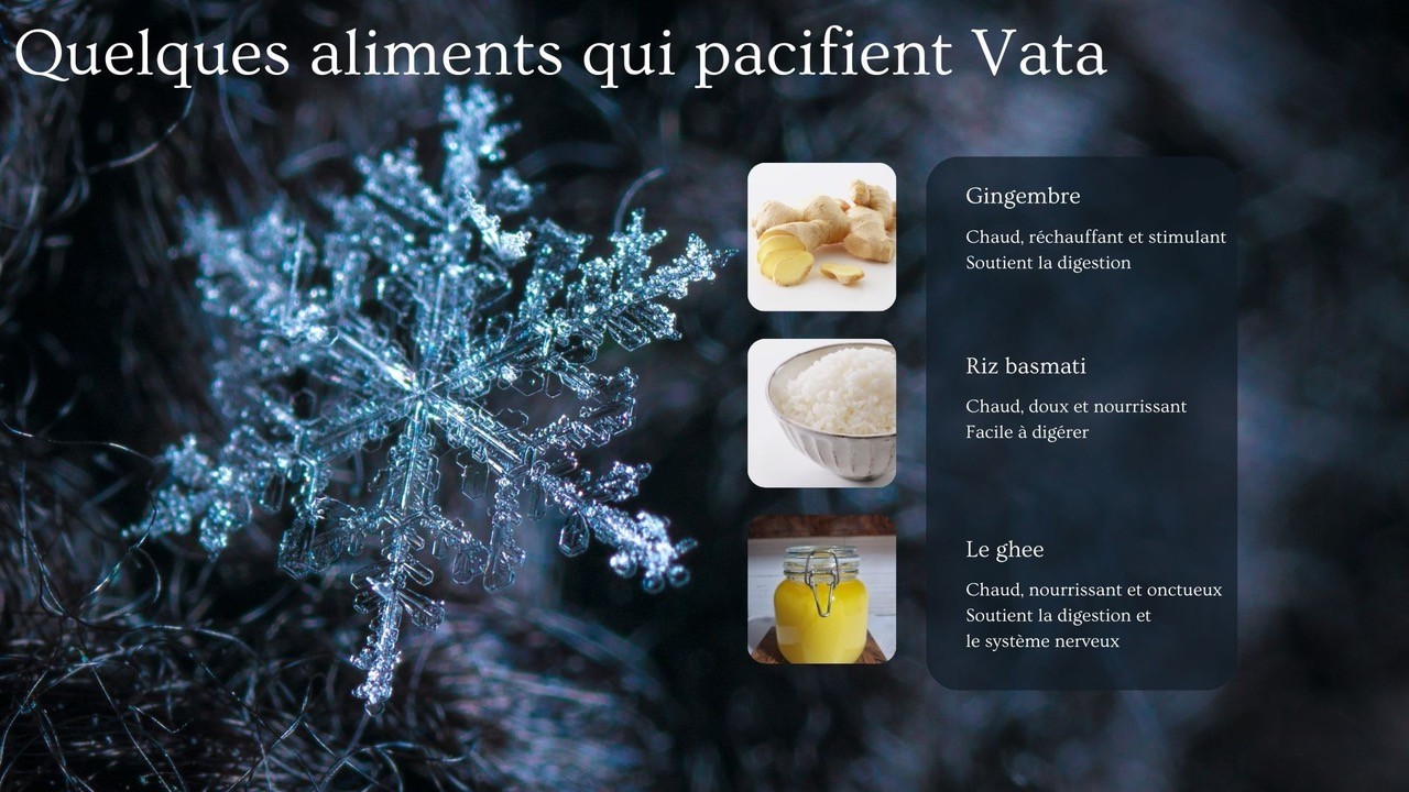 Les alimensys pour dosha