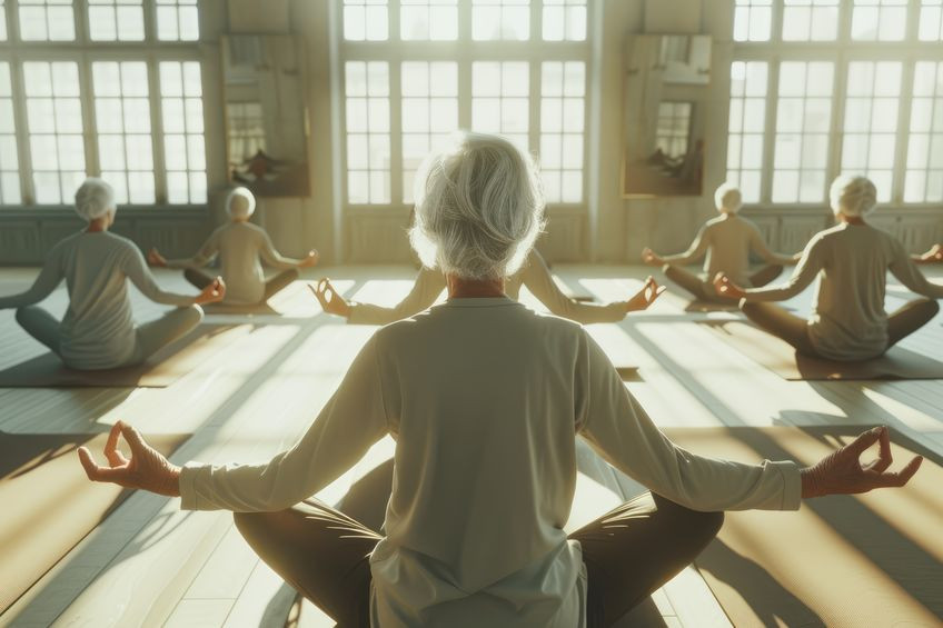 Mieux vieillir avec le yoga !