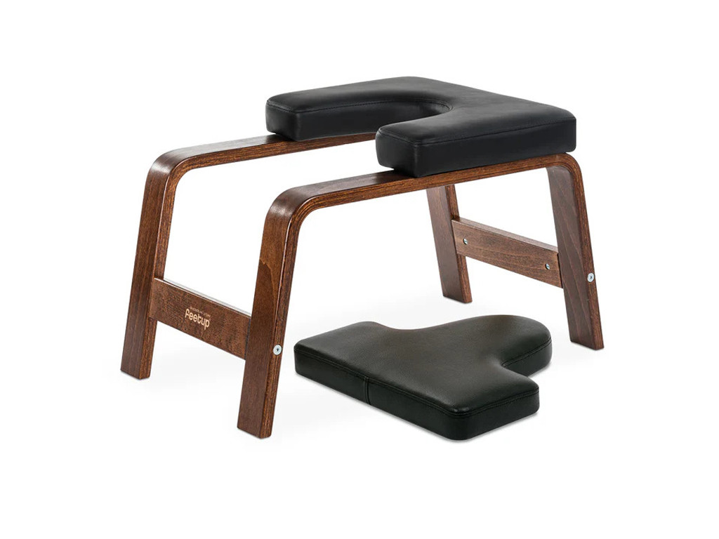 Item Banc pour Sirsasana (la posture reine) Chocolat/Noir (avec coussin)