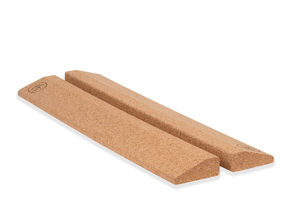 Item Bloc de yoga incliné Slanting plank liège 60cm x 9cm x 3cm