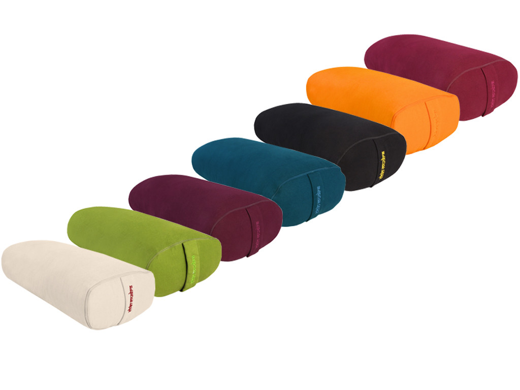 Item Bolster de yoga Ovale EPEAUTRE 100 % coton Bio 60 cm x15 cm x 30 cm Lot de 6
