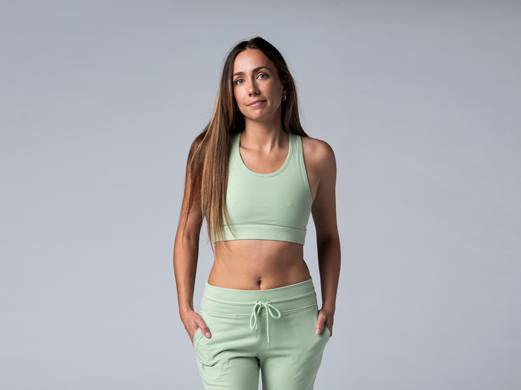 Item Brassière de yoga Sport - Bio Vert