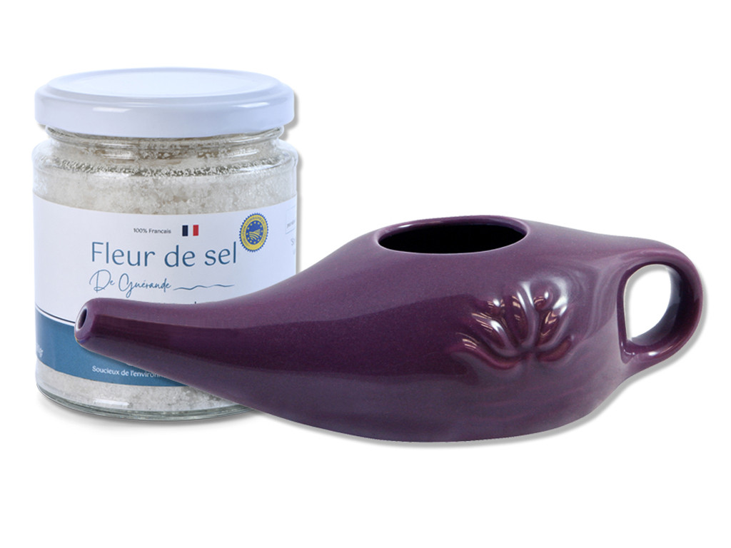 Item Kit Lota 250ml et Fleur de Sel Prune
