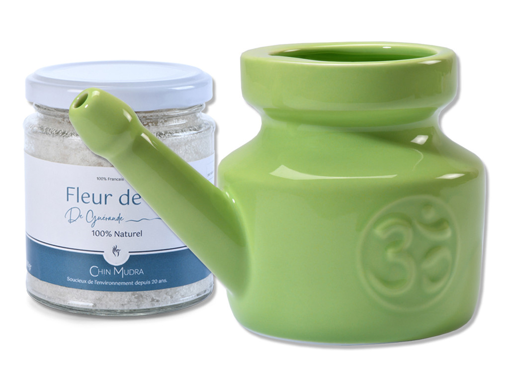 Item Kit Lota 400ml et Fleur de Sel Vert