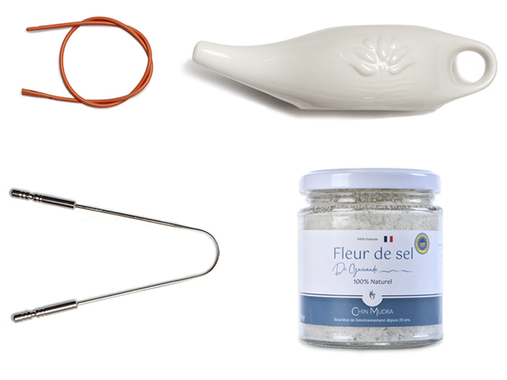 Item Kit Lota Jala Neti complet Porcelaine Blanc 250 ml