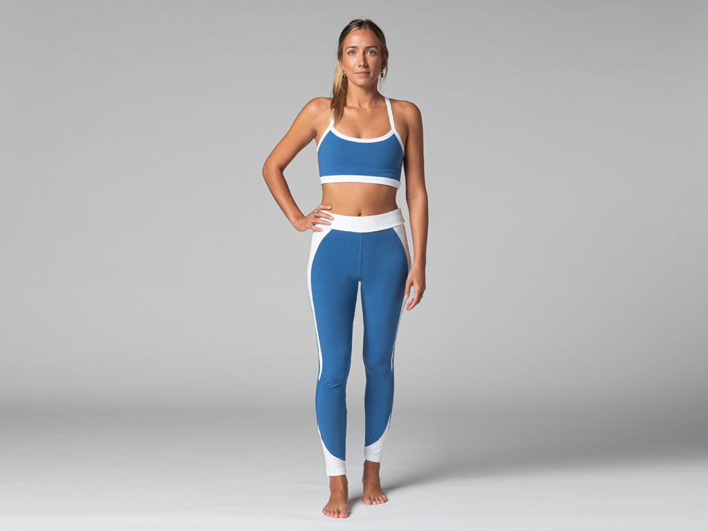 Legging de Yoga Bi-colore - Bio