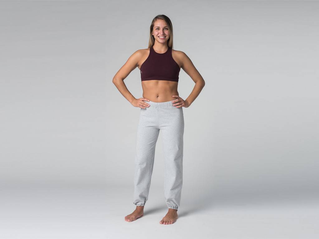 Item Pantalon de yoga Cool - 95% coton Bio et 5% Lycra Gris