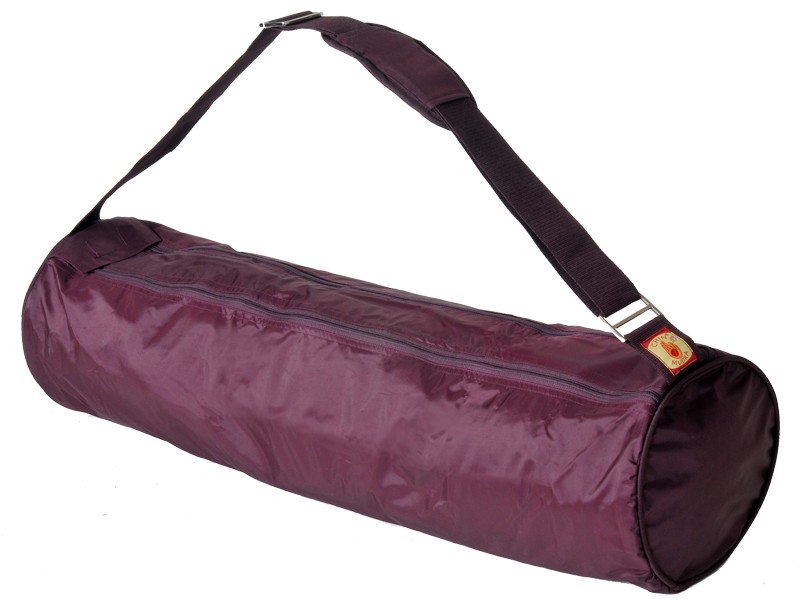 sac à tapis de yoga urban bag 70cm x 20cm prune sacs à tapis de yoga