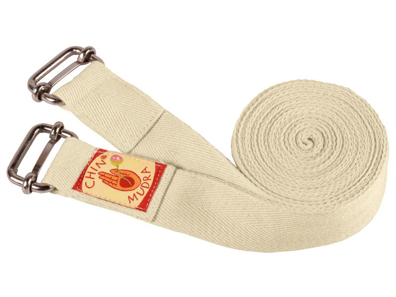 Item Sangle de yoga Iyengar double boucle 100% Bio 3cm x 250cm