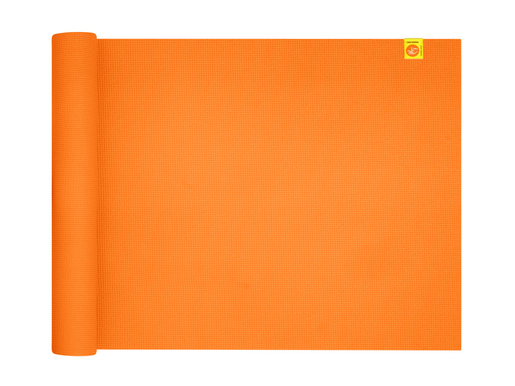 Item Tapis de yoga Non toxiques - 183cm x 61cm x 4.5mm Orange Safran