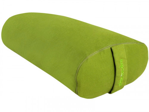 Bolster de yoga Ovale KAPOK 100 % coton Bio 60 cm x15 cm x 30 cm