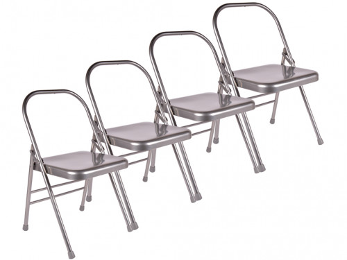 Chaise de Yoga Standard 1 Barre Grise