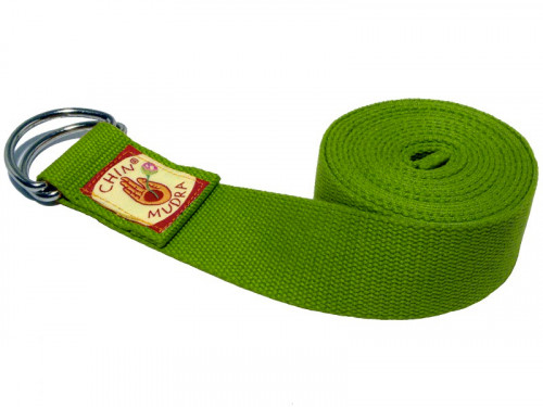 Sangle de yoga 100% coton Bio boucle 1/2 lune